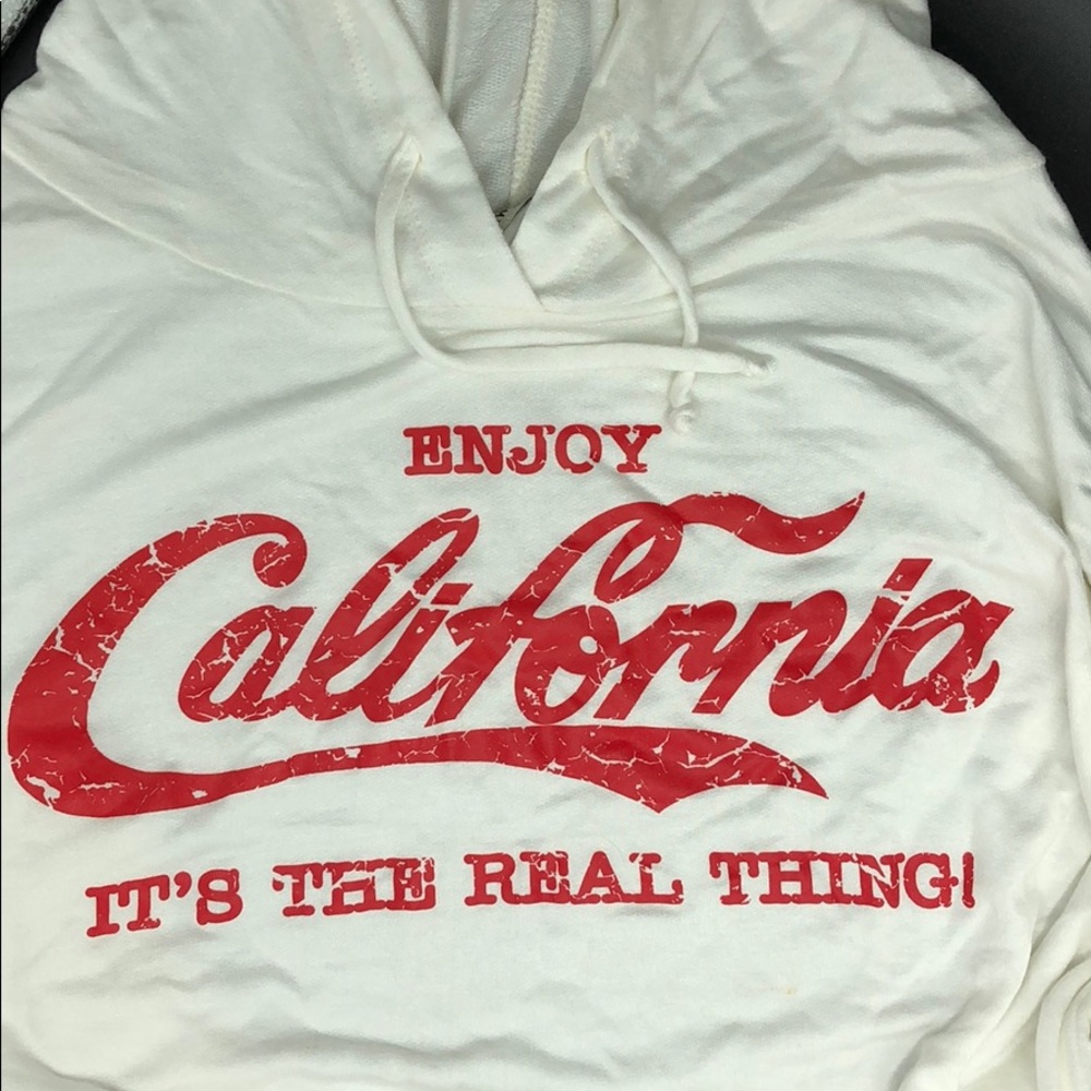 White long sleeves California jersey shirt